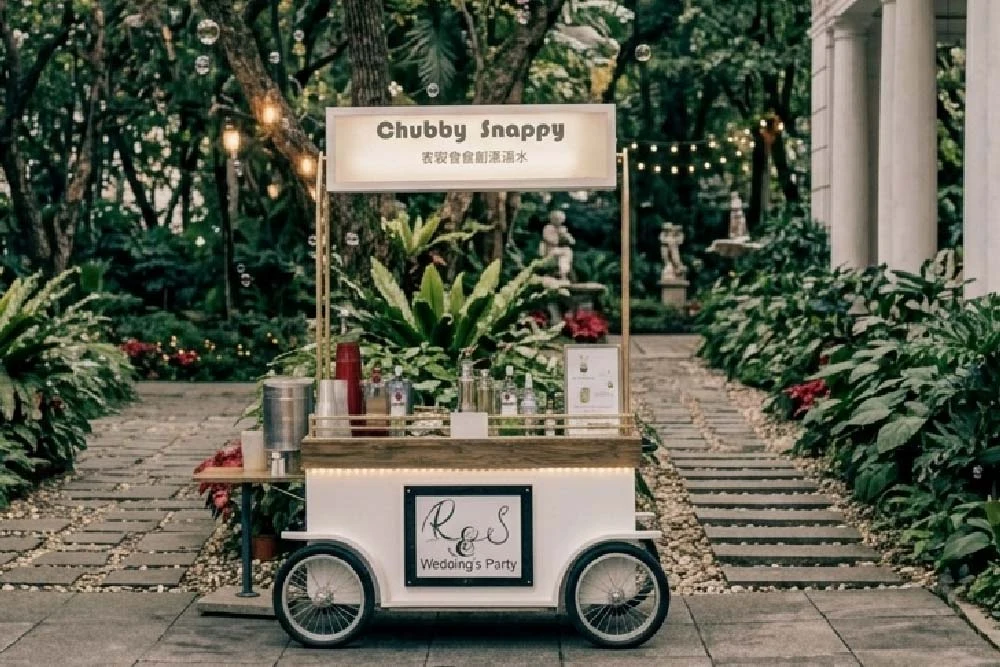 Chubby Snappy 婚禮行動酒吧車方案與客製調酒服務