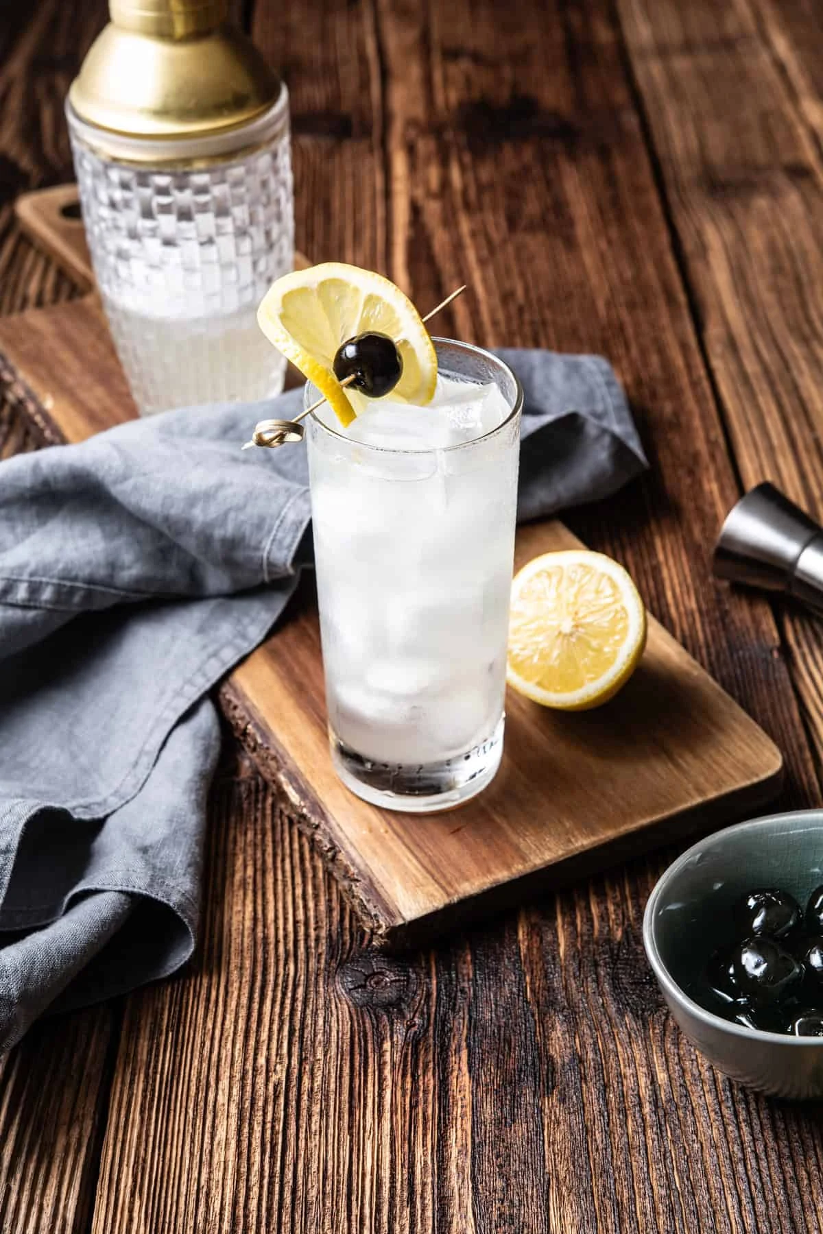 琴酒酒譜,琴酒,琴酒調酒,tom-collins