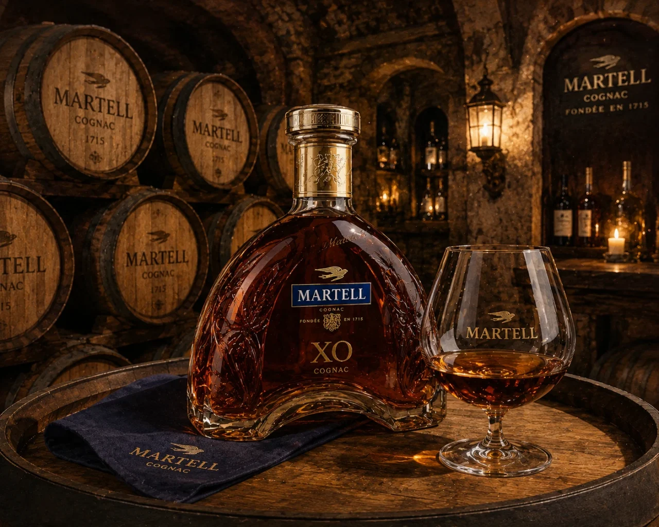 馬爹利 XO在法式酒窖